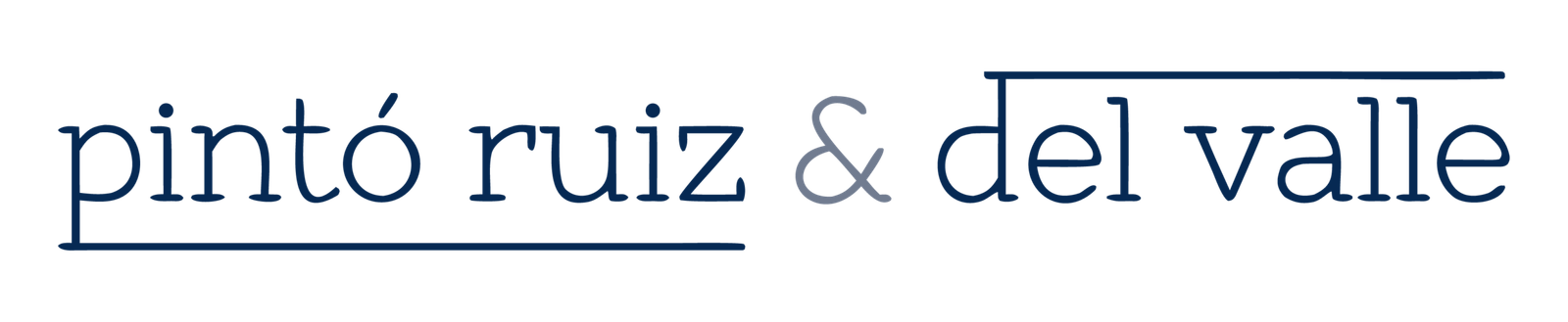Logotipo Pintó Ruiz & del Valle